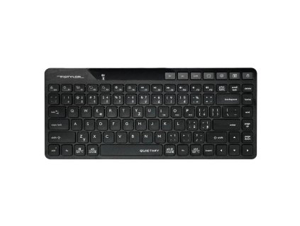 A4tech FStyler FBK26C AS, bezdrátová Dual mode Bluetooth+2,4G klávesnice, CZ, černá