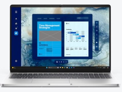 DELL Pro 16 PC16250/U5-235U/32GB/512GB SSD/16" IPS FHD+/IR Cam & Mic/W11P/3Y ProSpt/stříbrná