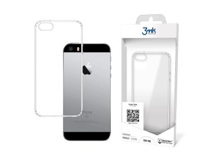 3mk ochranný kryt Armor Case pro Apple iPhone 5, 5S, SE, čirý