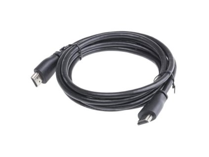 RASPBERRY PI kabel propojovací HDMI (M) na HDMI (M), stíněný, černý, 2m