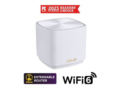 ASUS ZenWiFi XD5 1-pack Wireless AX3000 Dual-band Mesh WiFi 6 System, white