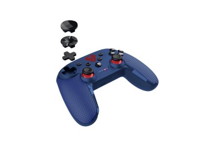 TRUST Gamepad GXT 542SM Muta Superman, pro Nintendo Switch, Bluetooth, modrá