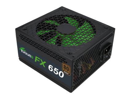 EVOLVEO FX 650,zdroj650W ATX,14cm,80+,Bronze,3YRW