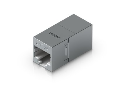 Ubiquiti UACC-RJ45-Coupler-C6A, RJ45 Inline Coupler Indoor, 10-Pack
