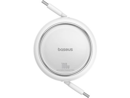 Baseus Datový kabel Free2Draw mini USB-C/USB-C 1m 100W bílý