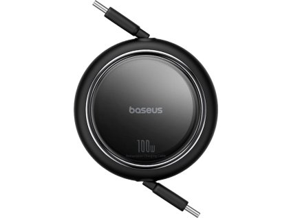 Baseus Datový kabel Free2Draw mini USB-C/USB-C 1m 100W černý