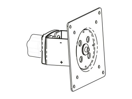 ERGOTRON DS100 Sliding Display Bracket, přídavný držák monitoru