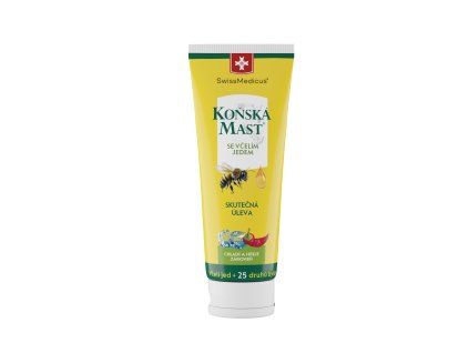 SwissMedicus Koňská Mast® se včelím jedem 75 ml