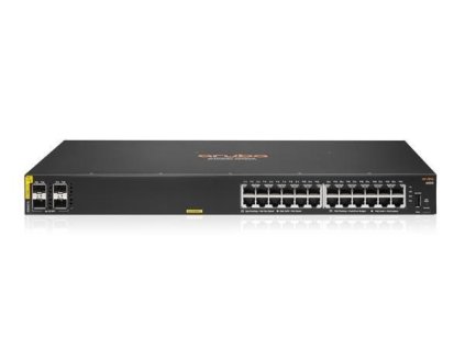 HPE Aruba Networking CX 6000 24G Class4 PoE 4SFP 370W Switch R8N87A