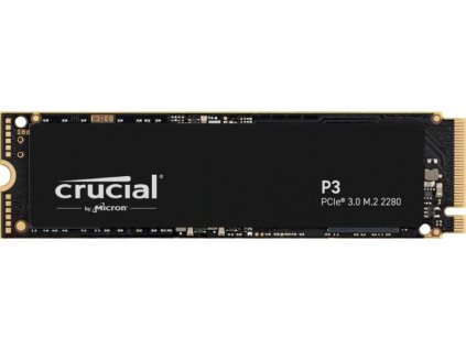 CRUCIAL SSD 1TB P3, M.2 2280, PCIe Gen3x4, R:3500/W:3000MB/s