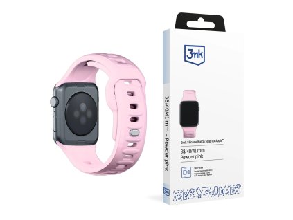 3mk řemínek Watch Strap pro Apple 38/40/41 mm Powder Pink