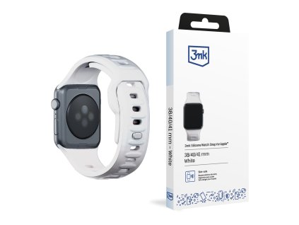 3mk řemínek Watch Strap pro Apple 38/40/41 mm White
