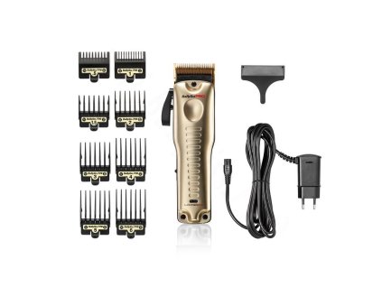 BaByliss Pro 4 FX825GE profesionální zastřihovač, titanové čepele, 3300 mAh baterie, zlatá