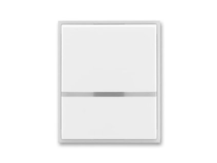 ABB ELEMENT Ovladač 3558E-A00653 01 spínače jednoduchý, s průzorem, bílá/ledová bílá