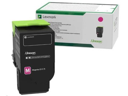 Lexmark purpurový toner C2320M0 Return progam pro C2525, C2425, C2535, MC 2325, MC 2425, MS2535, MC2640 - 1 000 str
