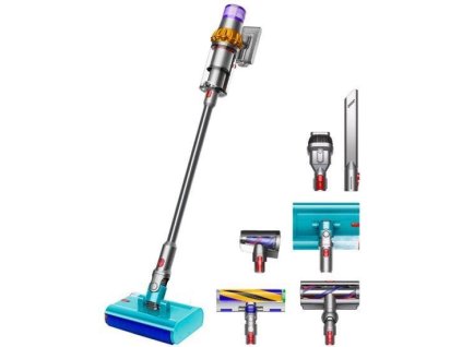 Dyson V15s Detect Submarine akumulátorový vysavač, tyčový, mokré vytírání, LCD displej, vícestupňová filtrace