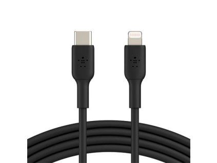 Belkin BOOST CHARGE Lightning/USB-C kabel, 2m, černý