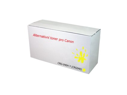 Toner CRG-040H Y (CRG 040) Premium kompatibilní pro Canon, žlutý (10000 str.), 0455C001