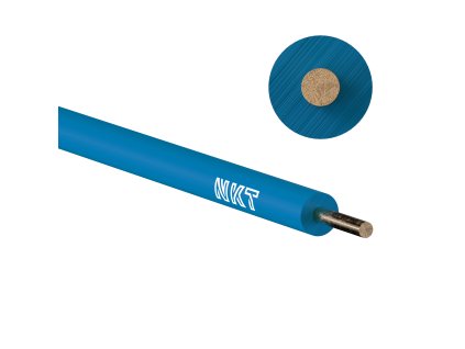 Vodič H05V-U 0,75 světle modrý (CY)