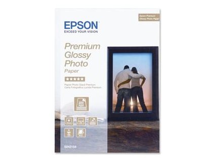 EPSON Premium Glossy Photo Paper 13x18cm 30 listů