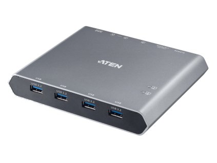 ATEN 2-Port 4K DisplayPort USB-C KVM Dock switch