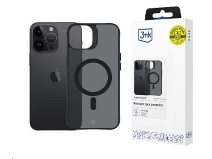 3mk ochranný kryt Smoke MagCase pro Apple iPhone 14 Pro