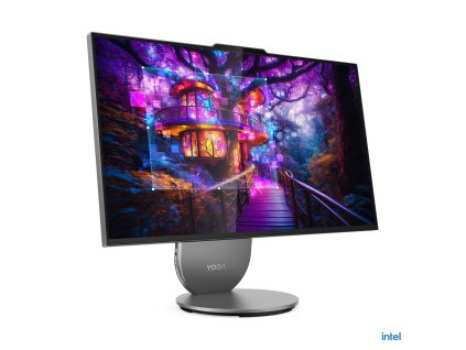 Lenovo Yoga/AIO 27IAH10/27''/QHD/U9-285H/32GB/1TB/RTX 4050/W11P/Šedá/3ROn-Site