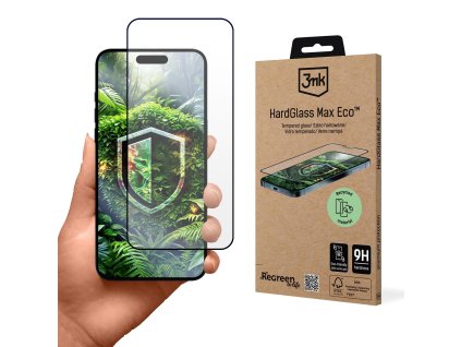 3mk tvrzené sklo HardGlass Max Eco pro Apple iPhone 16 Pro