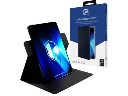 3mk ochranné pouzdro Universal Tablet Case pro tablety 9-11", Black