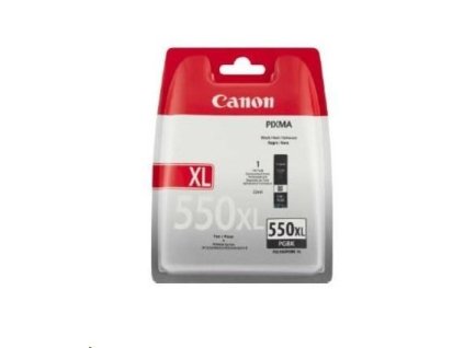 Canon CARTRIDGE PGI-550PGBK pigmentová černá pro Pixma iP, Pixma iX, Pixma MG a Pixma MX 6850, 725x, 925 (300 str.)