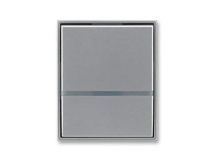 ABB TIME Ovladač 3558E-A00653 36 spínače jednoduchý, s průzorem, ocelová