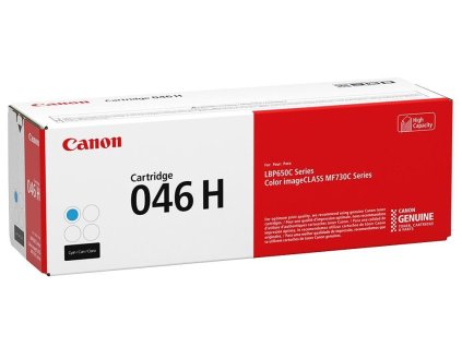 Canon TONER CRG-046HC azurový pro i-SENSYS LBP653cdw, LBP654cx, MF732cdw, MF734cdw, MF735cx (5000 str.)