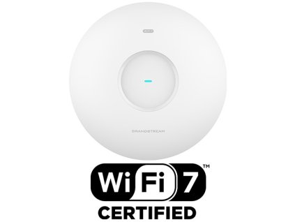 Grandstream GWN7672 AP, Wi-Fi 7 BE11000, 802.11be, 2x2:2 MU-MIMO, MRU, 2x5G Ethernet WAN/LAN,BT