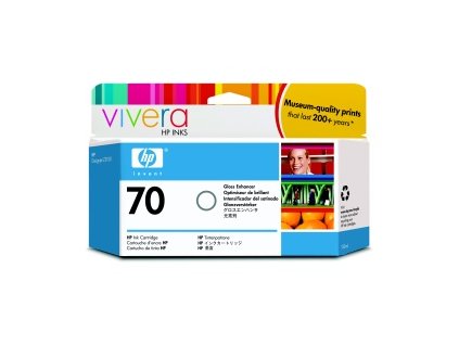 HP no 70 gloss enhancer ink cartrige, C9459A