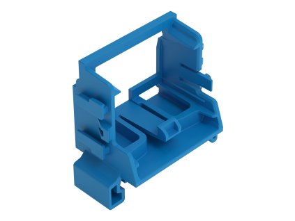 WAGO Adaptér 221-549/000-006 upevňovací pro 10vodičové konektory, modrá