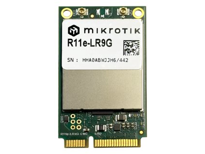 MikroTik R11e-LR9G, LoRa miniPCI-e card pro 902-928MHz