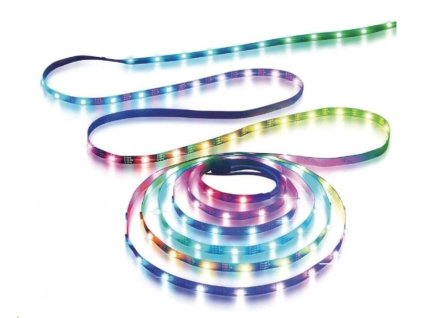 WG - Chytrý LED pásek WG16, 10 metrů, s ovladačem i aplikaci, IP 65, se síťovým adaptérem