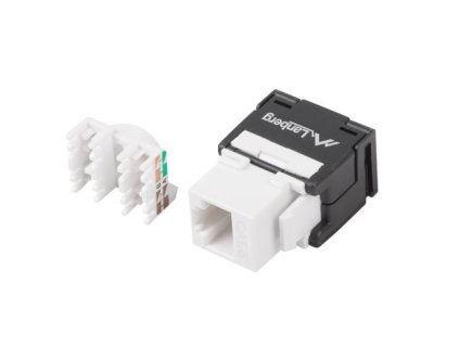 LANBERG KEYSTONE MODUL BEZ NÁSTROJŮ RJ45->LSA CAT.6 UTP 180°