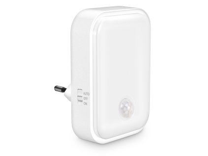 CONNECT IT SPARKLE 1 SENSOR noční světlo s pohybovým čidlem, 3 úrovně osvětlení, BÍLÁ