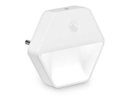 CONNECT IT SPARKLE 2 SENSOR noční světlo s pohybovým čidlem, 3 úrovně osvětlení, BÍLÁ