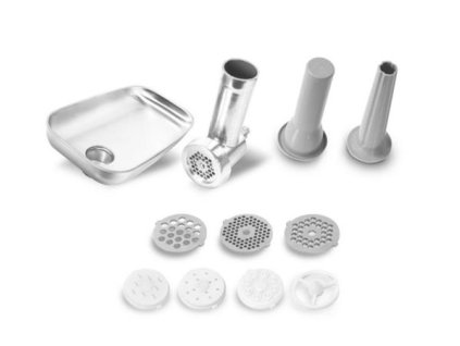 Salente set masomlýnku a nástavců na výrobu těstovin a klobás pro kuchyňský robot řady DigiChef