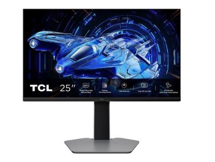 TCL 25G64 24,5" IPS FHD/1ms/600nits/1000:1/300Hz/2xHDMI/DP/VESA/High Adjustable/Tilt/Swivel/Flicker Free/Low Blue Light