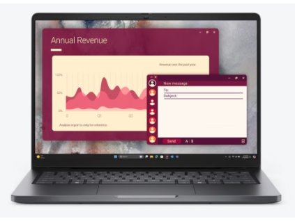 DELL Pro 14 PC14250 Core 5 235U/16GB/512GB SSD/14" IPS FHD+/IR Cam & Mic/W11P/3Y ProSpt/šedá