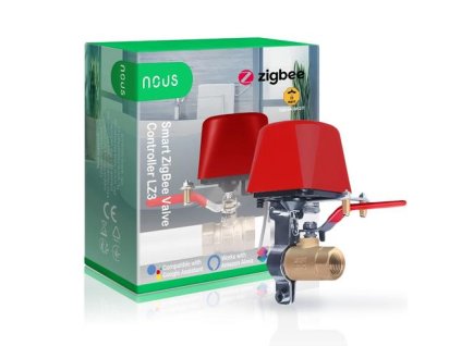 NOUS LZ3 ZigBee Smart Valve Controller, chytrý ovladač ventilu, kompatibilní s Tuya