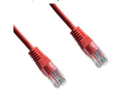 DATACOM Patch cord UTP CAT6 0,5m oranžový