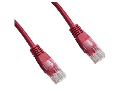DATACOM Patch cord UTP CAT6 5m červený