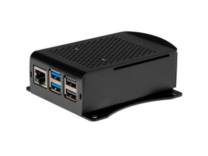 JOY-IT RASPBERRY PI case Alu-wall pro Raspberry Pi 5, černá