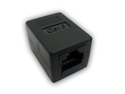 DATACOM Spojka UTP CAT6 2xRJ45 (8p8c) přímá, černá