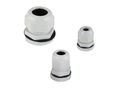 DATACOM Kabelová průchodka PG7 (3 - 6.5 mm) šedá