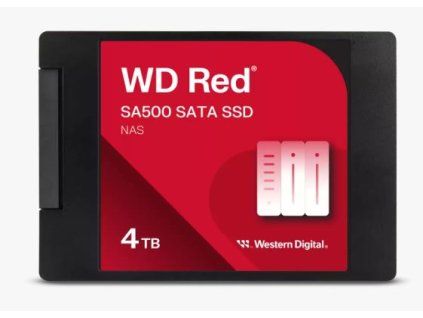 WD Red SA500 POWERED BY SANDISK/4TB/SSD/2.5''/SATA/5R